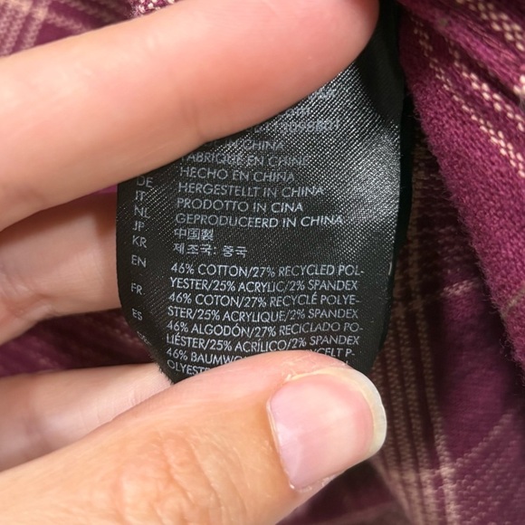 Men’s Brixton Bowery flannel button down shirt - Picture 7 of 8